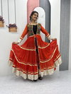 Pc N48 Faux Georgette With Real Mirror Work Navratri Collection Readymade Dresses Wholesale In India
